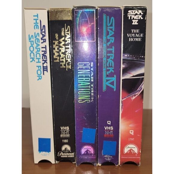 Five Star Trek VHS #A19 - Picture 2 of 12